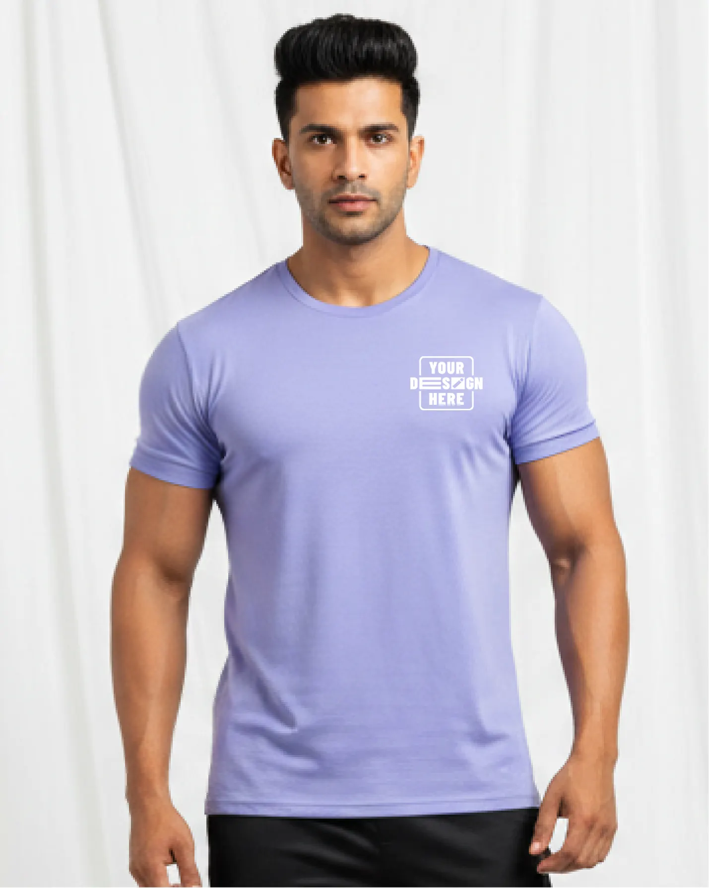 Polyester Premium Round Neck T-Shirt
